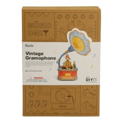 Grający Vintage Gramofon